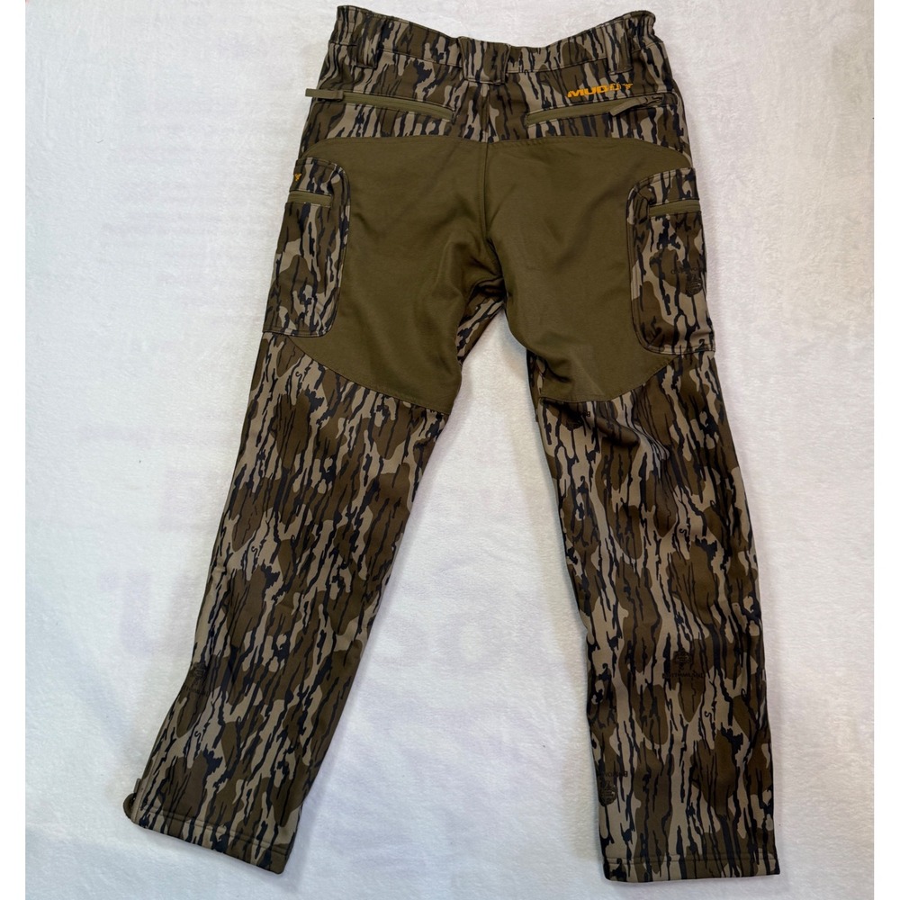 Muddy TRX Softshell Hunting Pants Mens M Mossy Oak Bottomland NWT Zipper Flaw - Picture 5 of 14